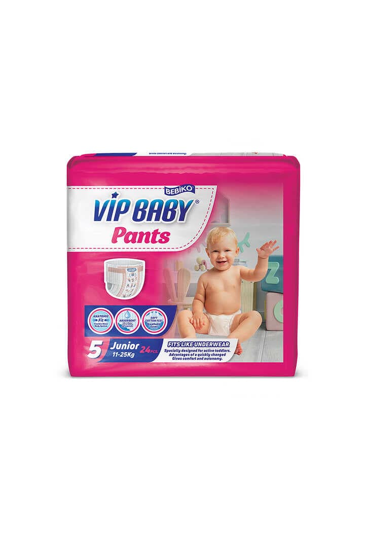 Bebiko Vip Baby Bebek Külodu Junior 5 Numara 24 Adet