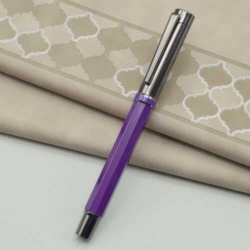 Özel Renk Deri Defter Ve Roller Metal Kalem