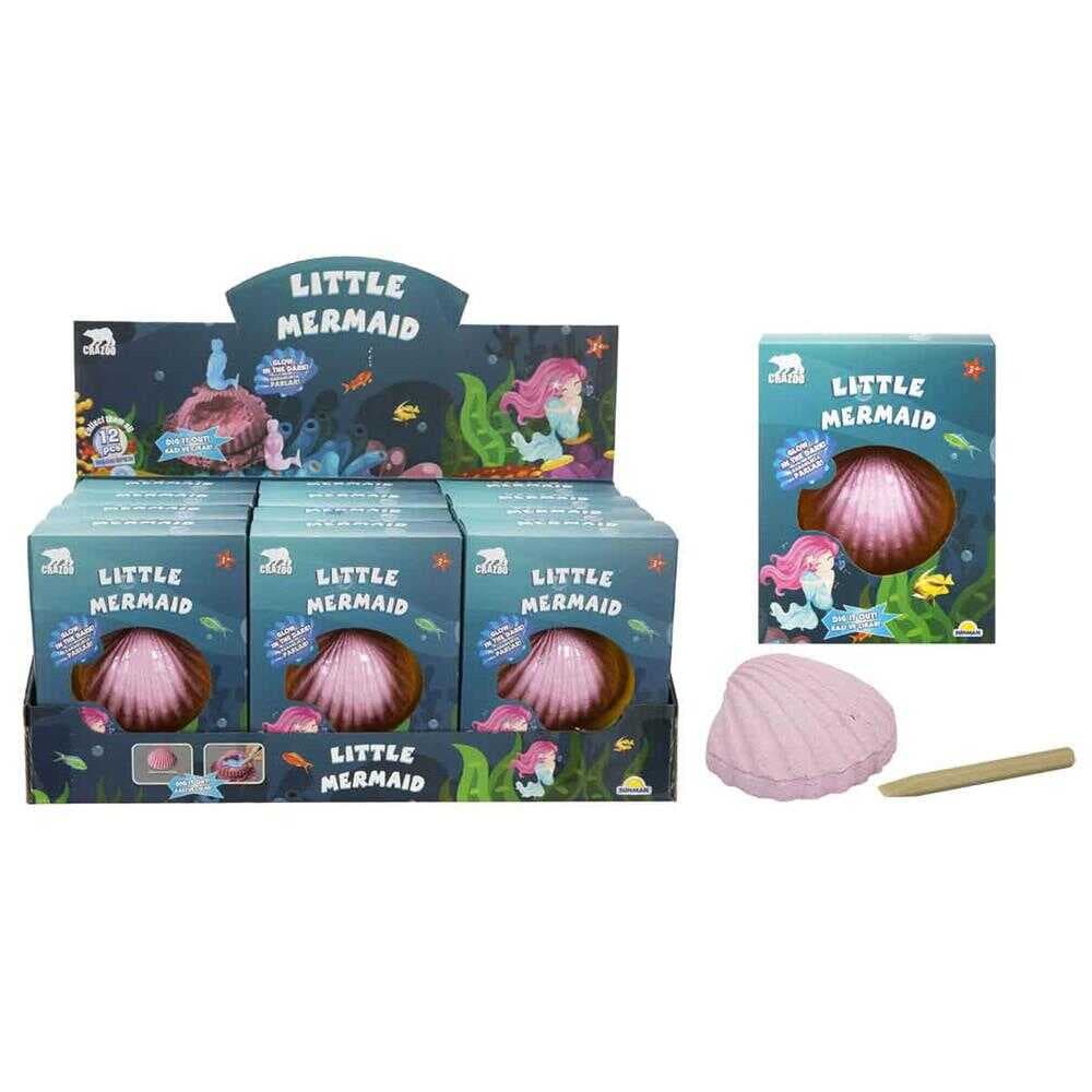 S00003200 KAZI SET FOSİL SERİSİ DENİZKIZI PARLAYAN