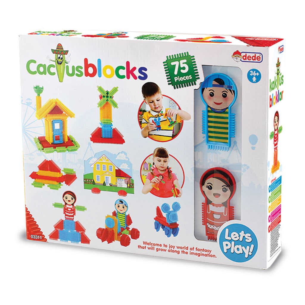 DEDE KAKTÜS BLOK (75 PRÇ.) Stok Kodu: DEDE-03311