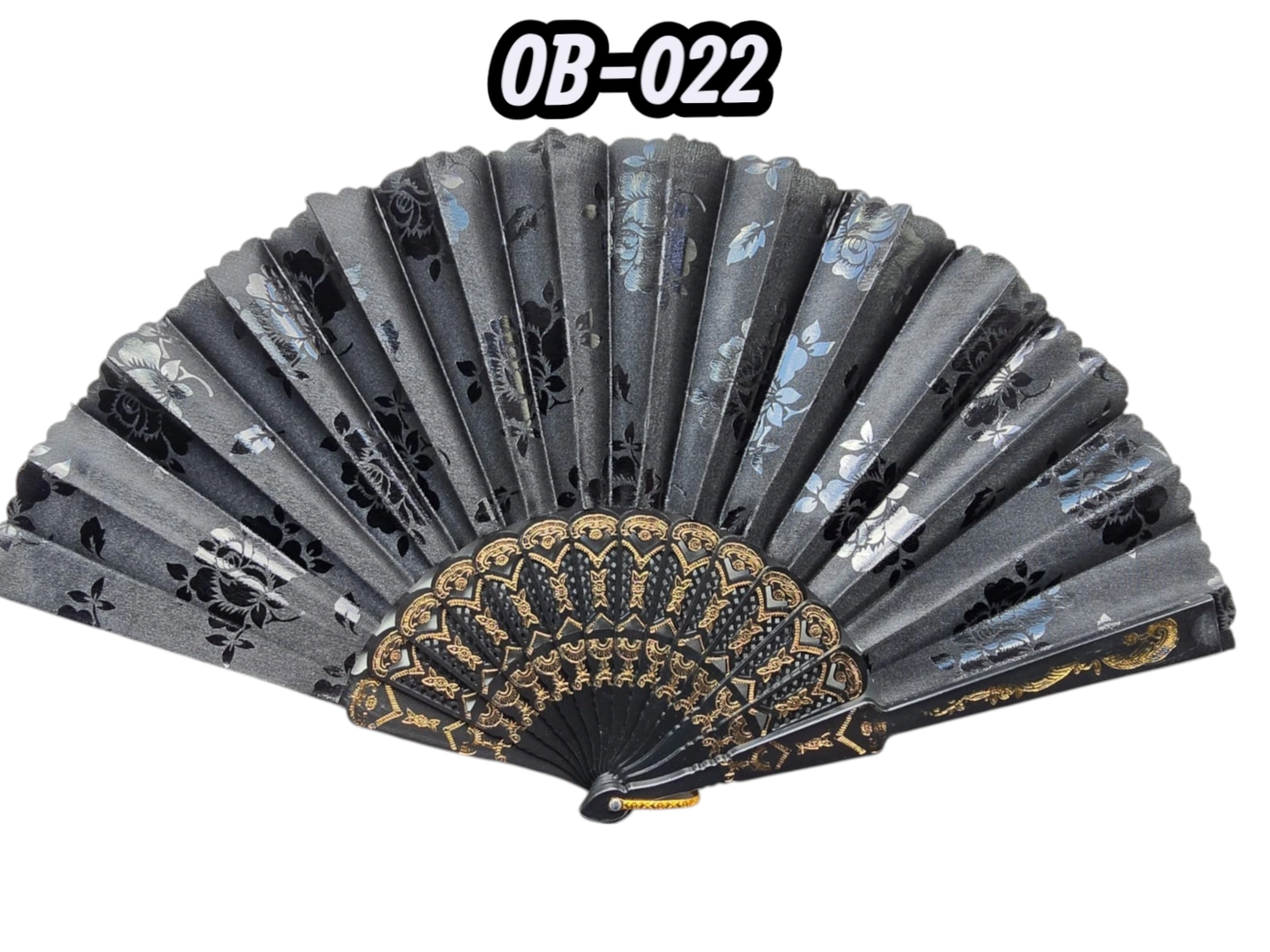 Plastik Kumaş Yelpaze 12'li Ob-022