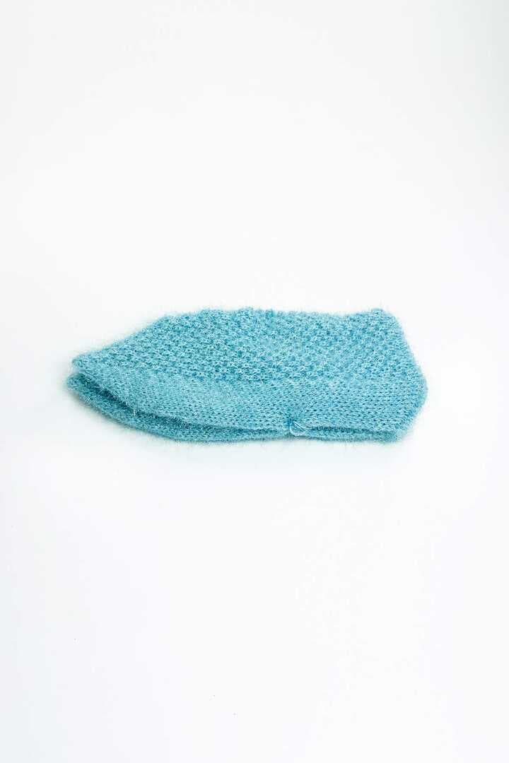 2 Çift El Örgüsü Kışlık Şık Kadın Yün Patik Set 4