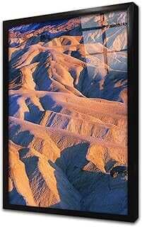 Kumlu Dağ Çerçeveli Cam Tablo 60x90 cm CA20105