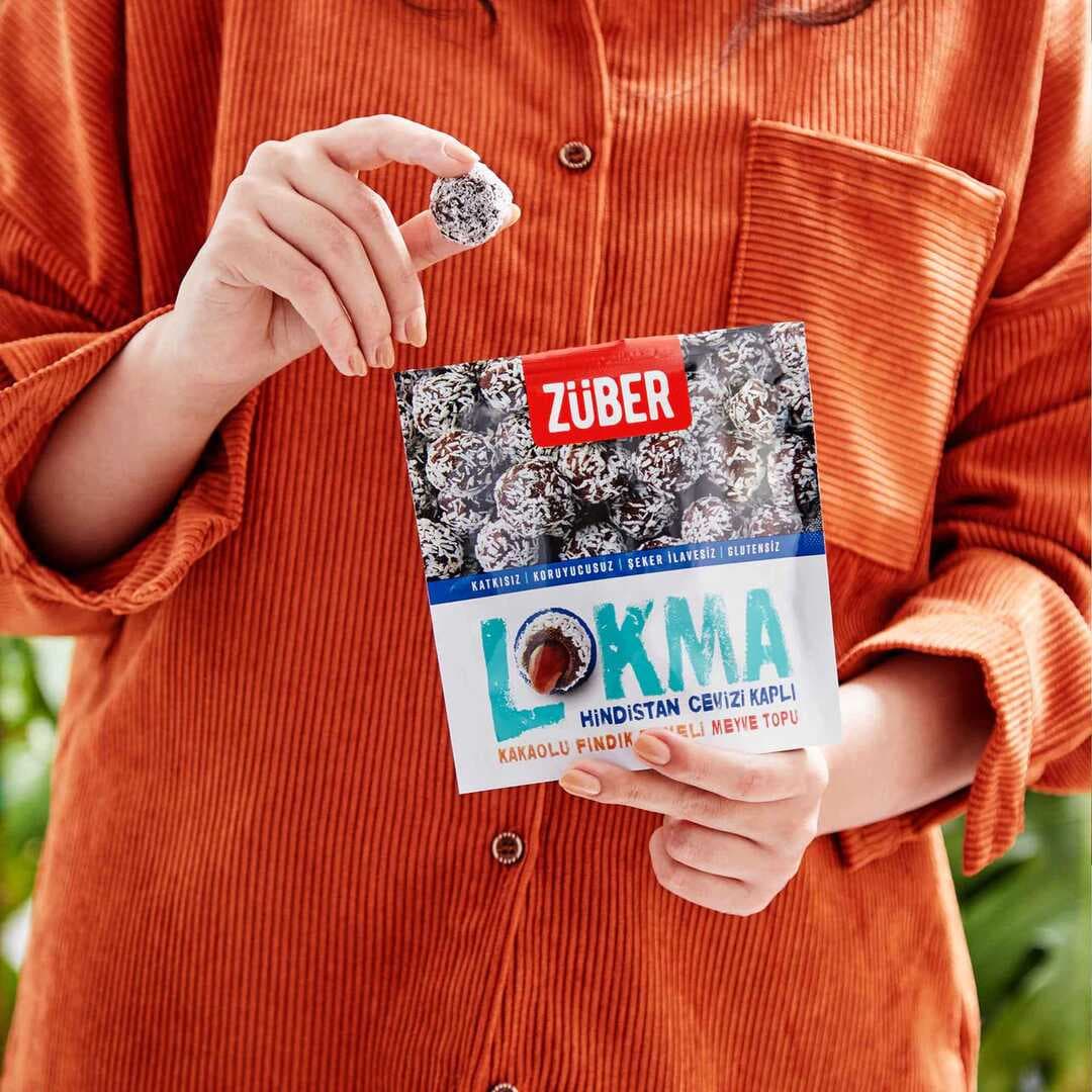 Nessiworld  Züber Lokma Meyve Topu 96 Gr Hindistan Cevizli