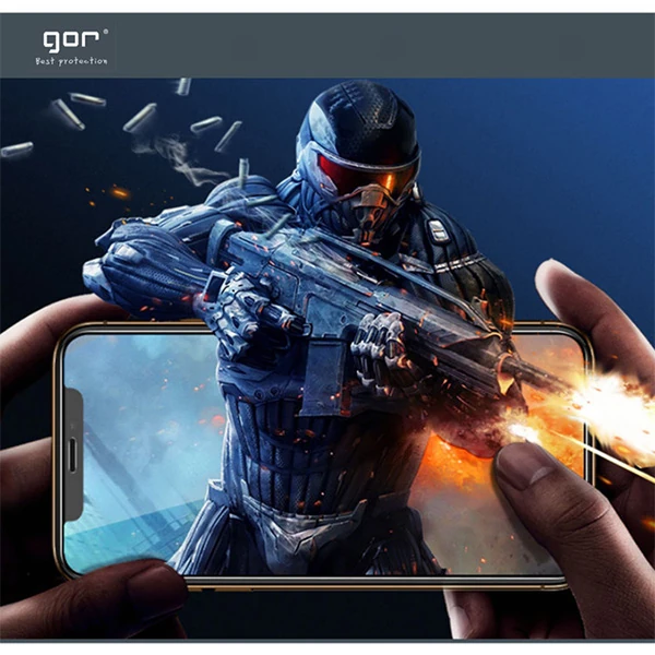 GOR İPhone 12 Mini 5.4 HD Ekran Koruyucu Jelatin 5 Adet Set-(5775)