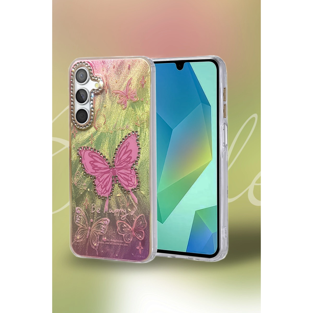 Samsung Galaxy A25 5g Kılıf Blade Aynalı Desenli Kapak - Desen 9
