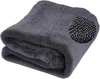 Polham 40x60CM 1200G Süper Su Emici Özellikli Mikrofiber Araç Kurulama Havlusu, Çizik ve İz Bırakmaz Bez