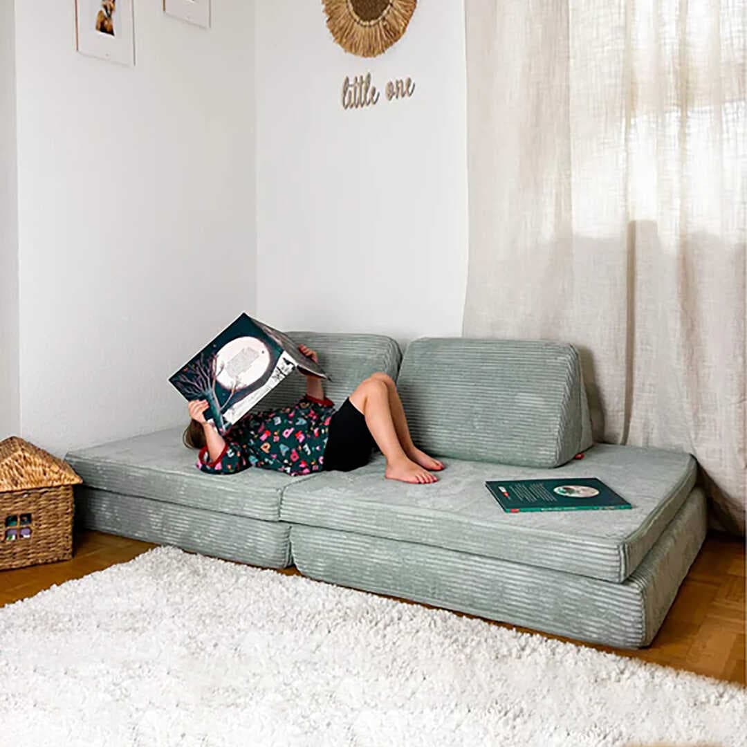 FUNZY Mini Funzy Oyun Parkuru çocuk Kanepesi seti Modüler, Yaratıcı, Yer Tasarruflu & Oeko Teks 100