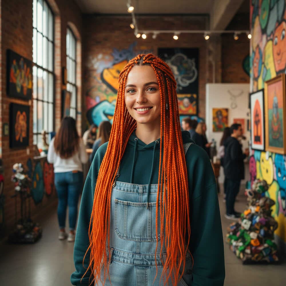 Afrika Örgüsü Ve Rasta İçin Sentetik Saç / Tcu