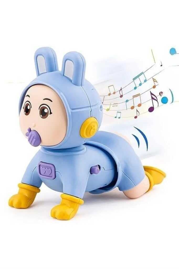 0811-1-100 KUT.PİLLİ EMEKLEYEN BEBEK -PŞA