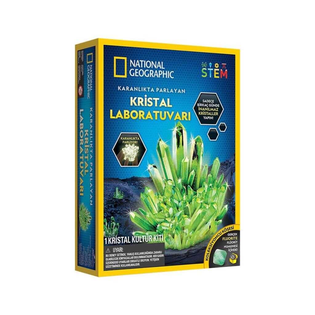 Nessiworld NAT08002 National Geographic Parlayan Kristal Laboratuvarı -TNGGIDCRYSTAL +8 yaş