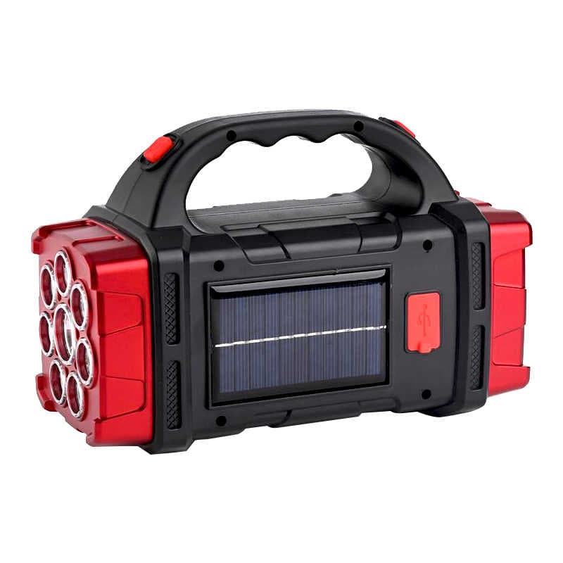 HB-1678 SOLARLI USB ÇIKIŞLI ŞARJ EDİLEBİLİR 38 WATT KAMP FENERİ (4767)