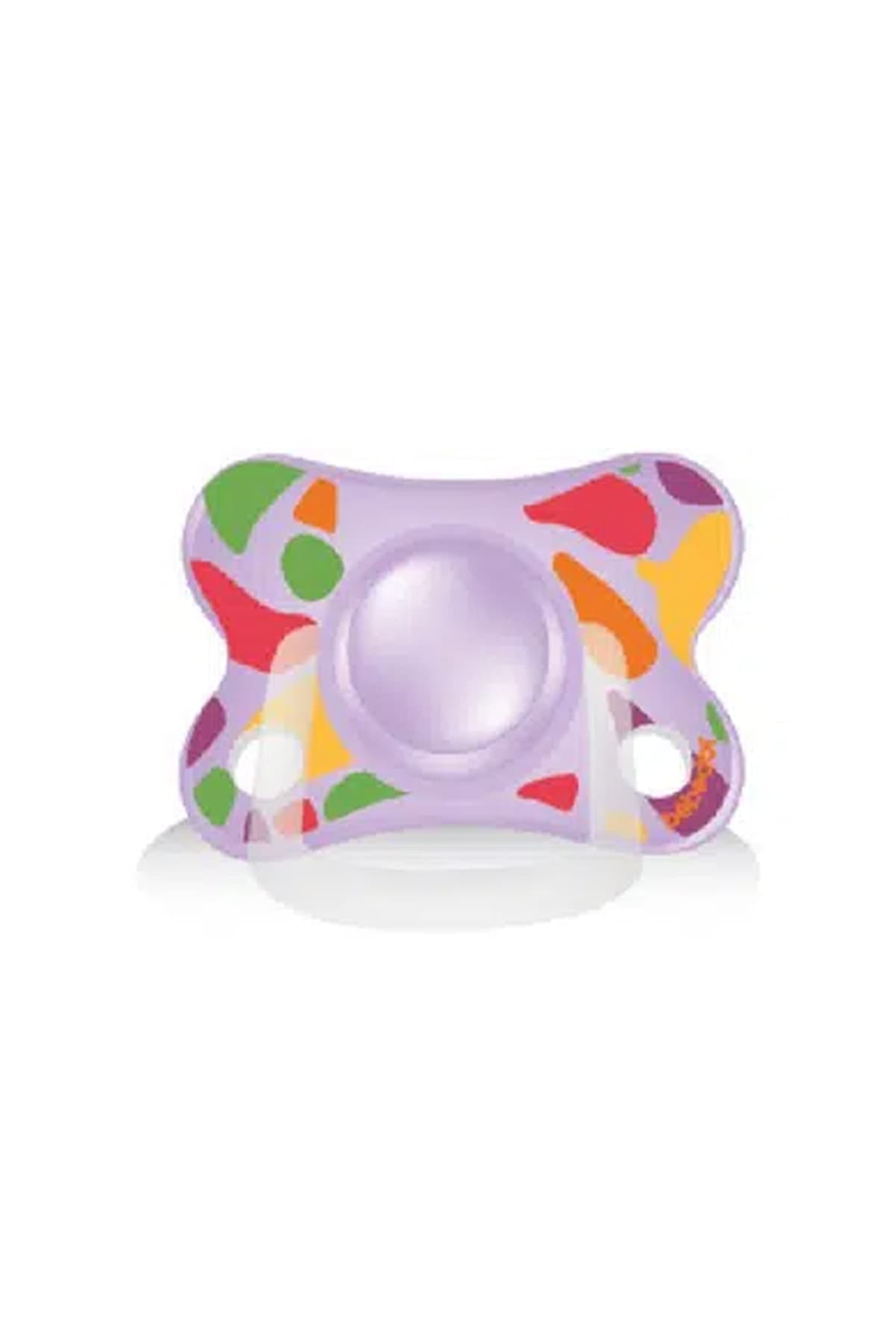 Bebedor Retro Serisi Simetrik Uçlu Emzik No 1 0-6 Ay - Mor