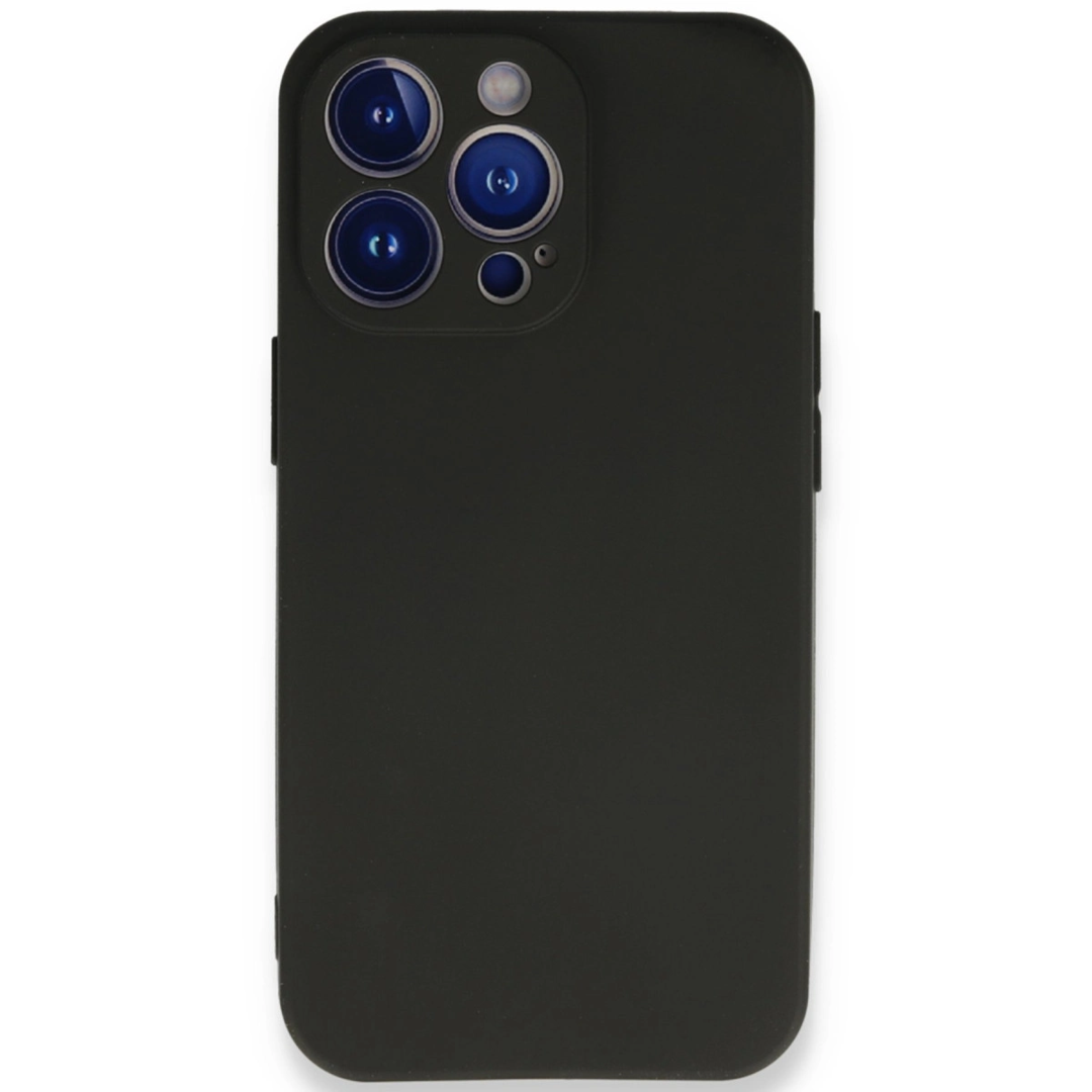 Apple İphone 14 Pro Max Kılıf First Silikon - Siyah