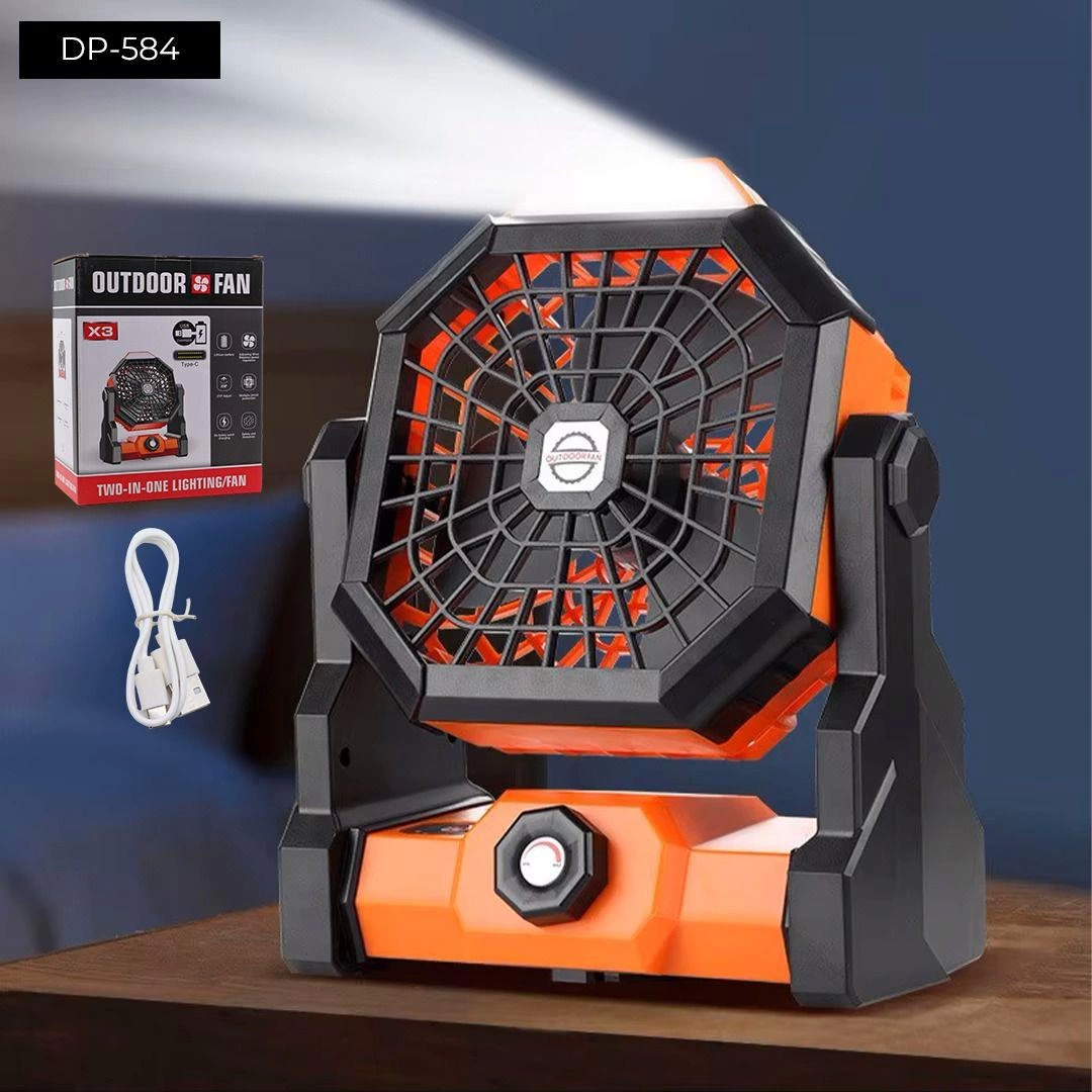 Dempower Mini Kare Ledli Fan