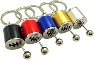 Buffer Hareketli Araba Vites Aahtarlık Altı Hız Mauel Vites Dişli Shifter Topuzu Metal Aahtarlık