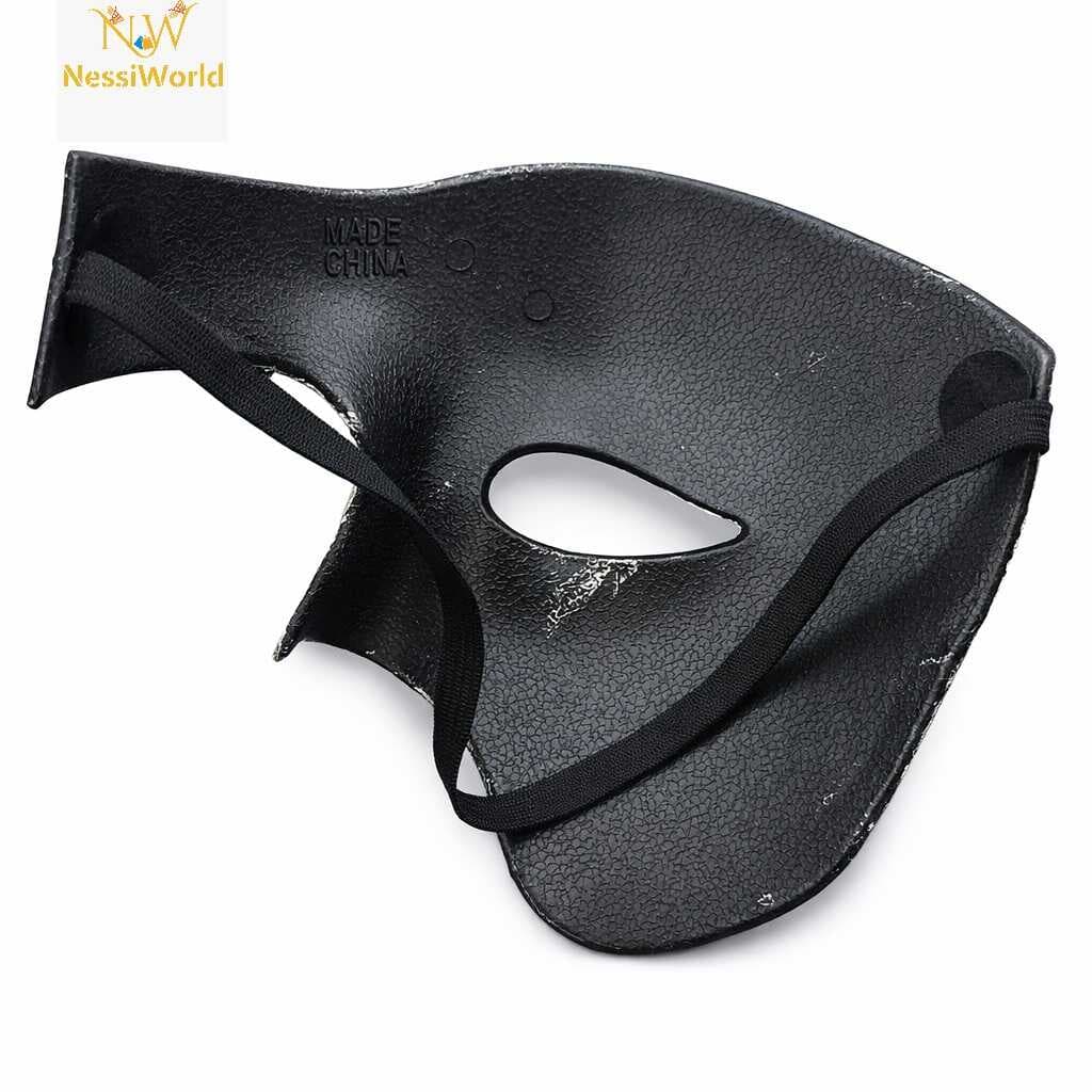 Siyah Yarım Erkek Maske – Phantom Parti &amp; Balo Maskesi