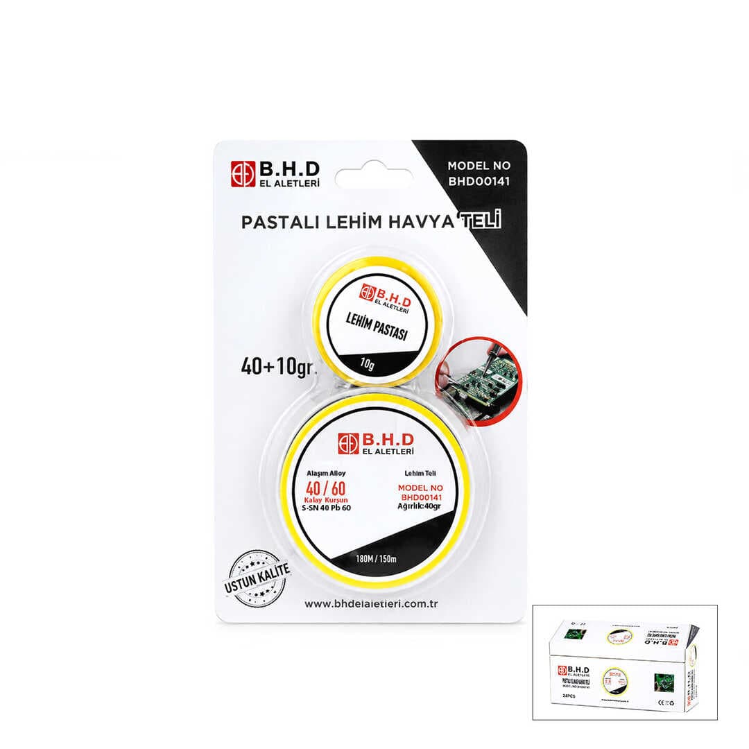 2'li Lehim Teli ve Pasta Seti - 1.2 mm