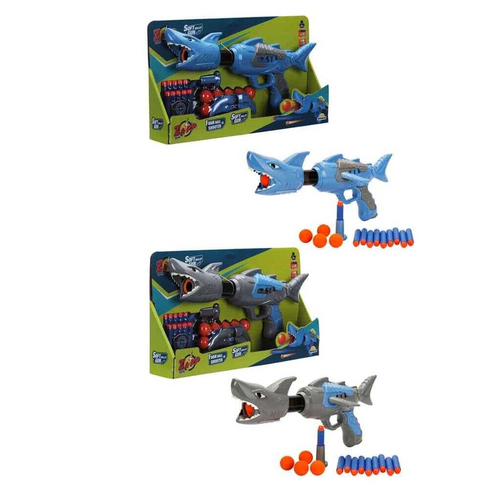 ZAP SİLAH SÜNGER TOP ATAN SHARK 2İN 10TOP