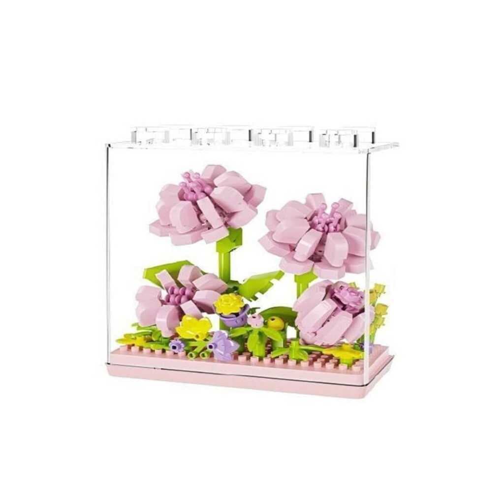 P2504 PEMBE PAPATYA MODEL 183 PARÇA BLOCK OYUNCAK