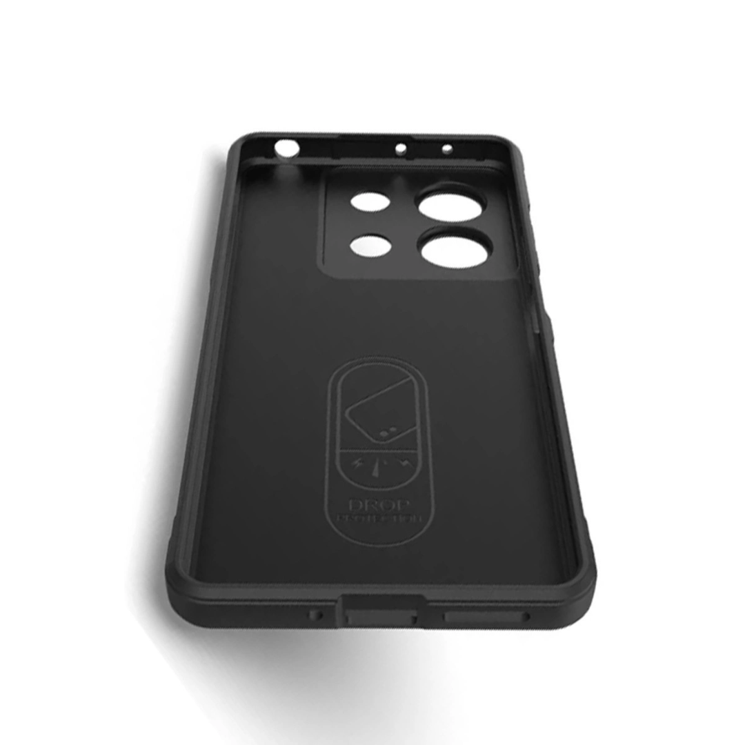 Xiaomi Poco X6 Kılıf Optimum Silikon - Krem