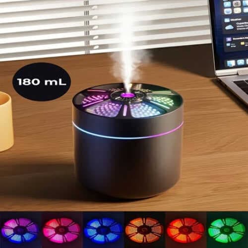 YUVARLAK PETEK TASARIMLI RGB NEMLENDİRİCI