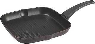 Ballarii Cerviia Diamod alümiyum ızgara tavası, siyah.