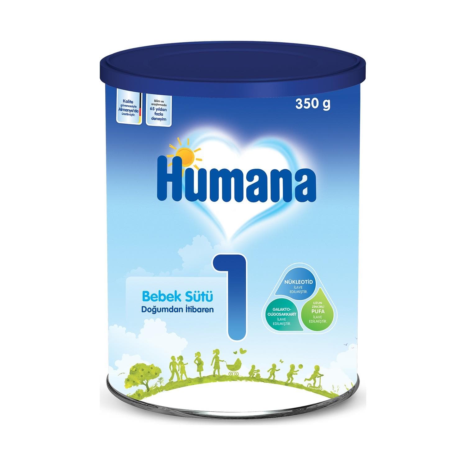 Humana 1 Metal Kutulu Bebek Sütü 350 gr