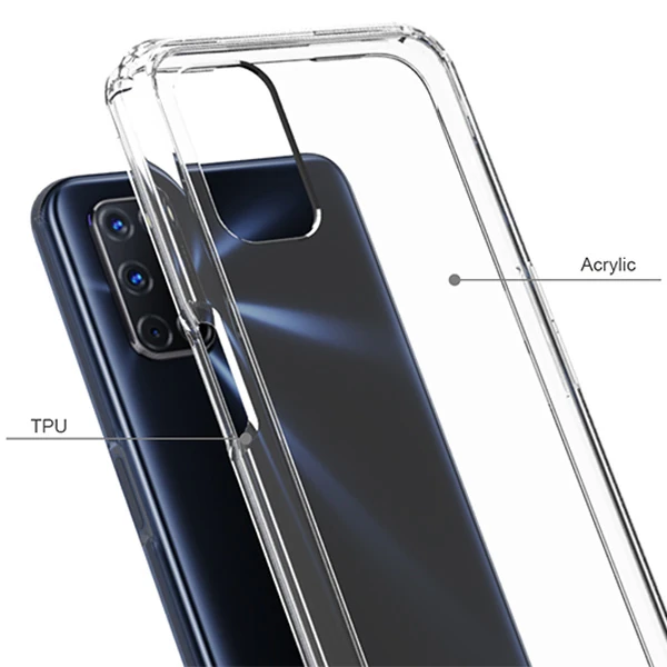 OPPO A52 / A72 / A92 Anti-Drop Silikon Kılıf Shockproof kılıf-(5775)