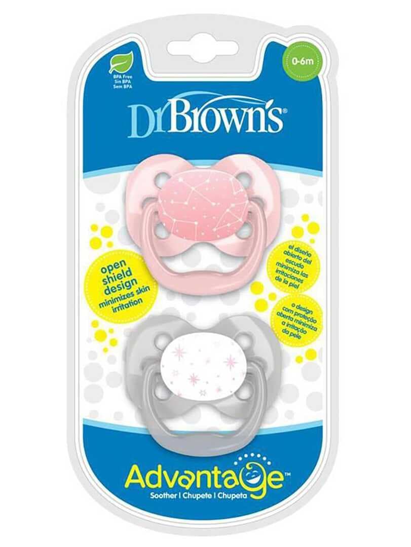 Dr. Brown's Advantage Emzik 1. Evre Pembe Ikili Paket