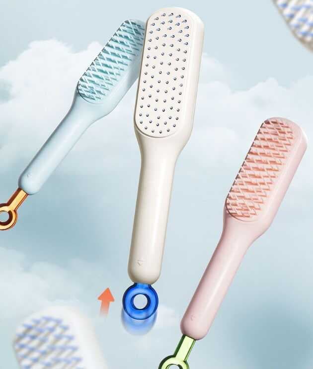 Kolay Temizlenen Saç Fırçası