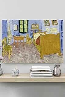 (19983) Arlesteki Yatak Odası - Va Gogh Saatsal Poster 30 x 40