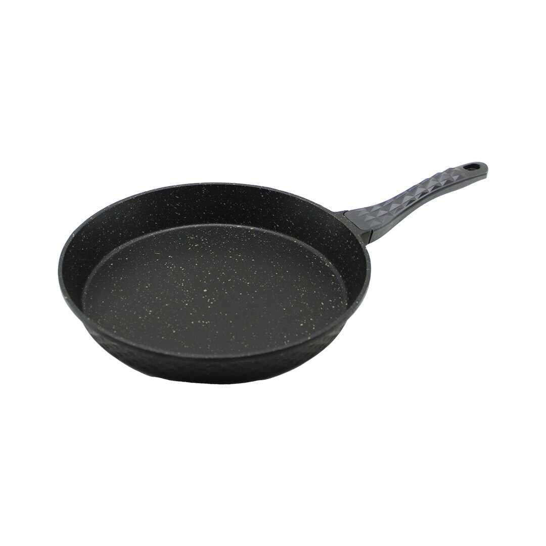 32CM DÖKÜM TAVA KABARTMA PİRAMİT DESENLİ BAKALİT SAP=18.2CM POŞETLİ AMBALAJ (5430)