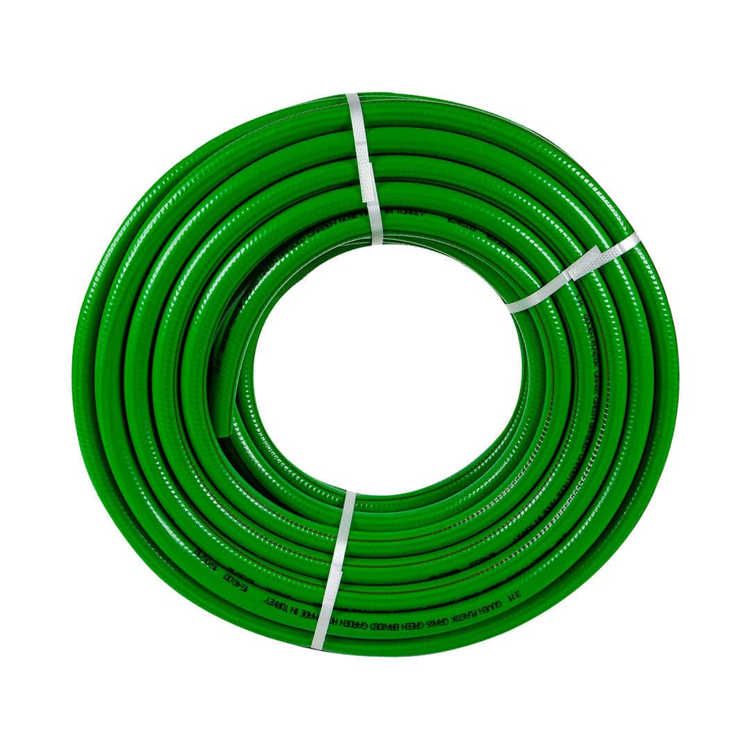 GÜVEN PLASTİK 1/2" ÇİM ÖRGÜLÜ BAHÇE HORTUMU (25 METRE)
