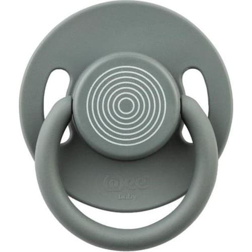 Wee Baby Cool Yuvarlak Uçlu Silikon Emzik No:1 0-6 Ay Gri