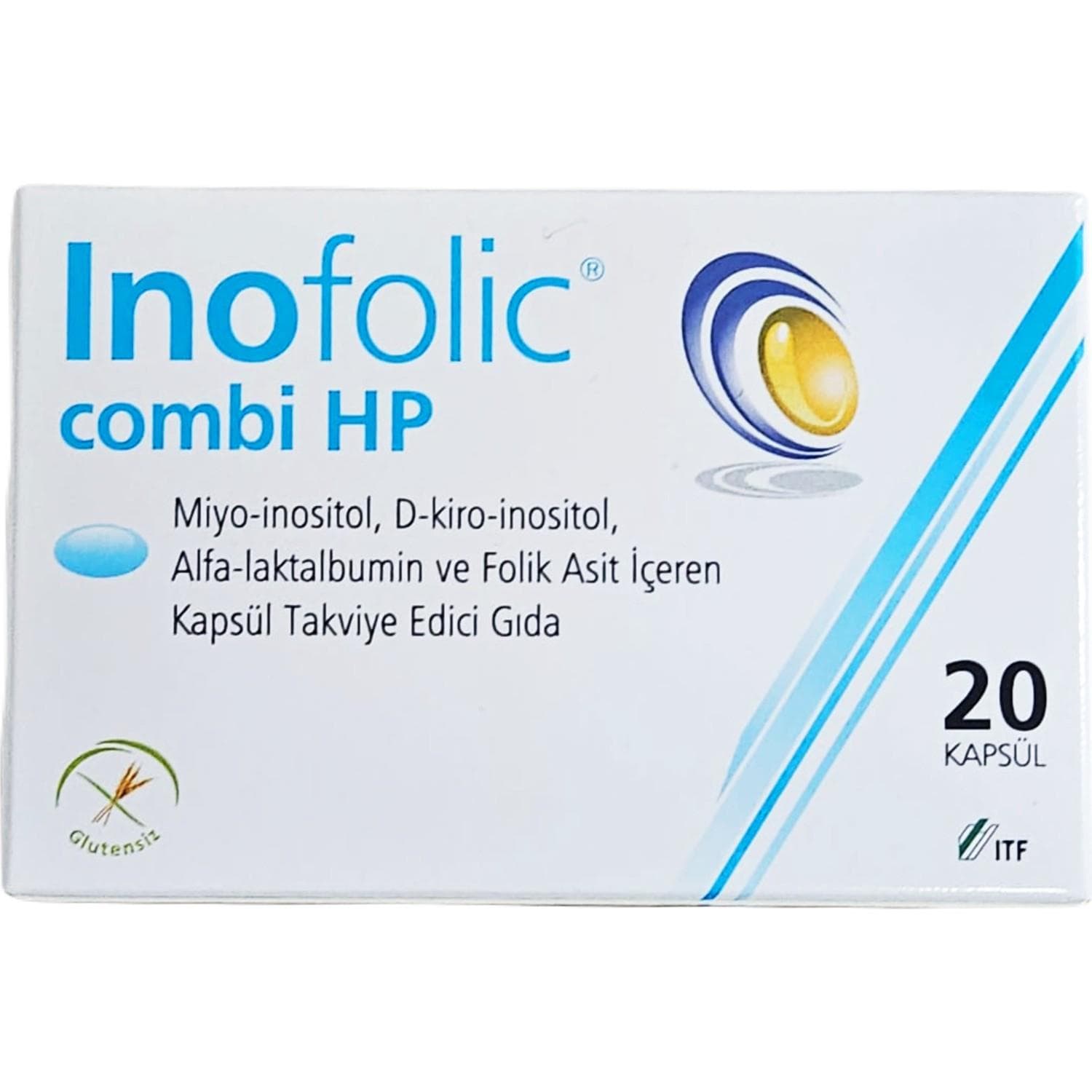 İtf Inofolic Combi Hp 20 Kapsül