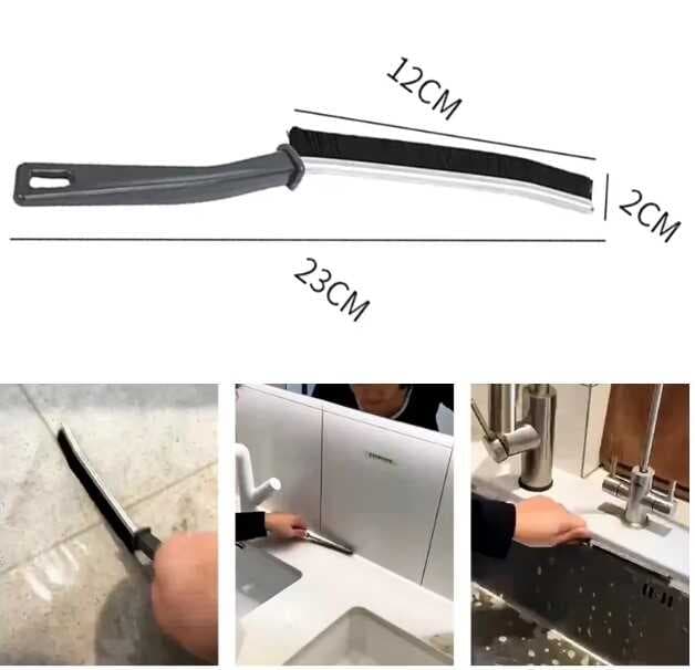 Derz Arası  Banyo Mutfak Dar Alan İnce Temizlik Fırçası