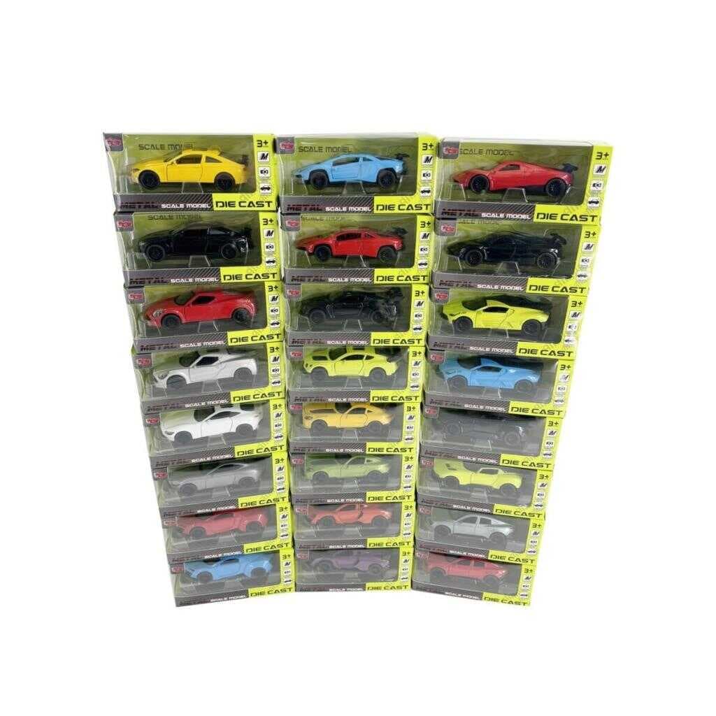 Nessiworld KM-36201A-Vardem Kutulu Çek Bırak 1:36 Metal Araba