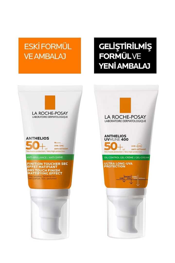 La Roche Posay La Roche-posay Anthelios Uvmune Oil Control Spf 50+ Yağlı Ciltler Için Yüz Güneş Kremi