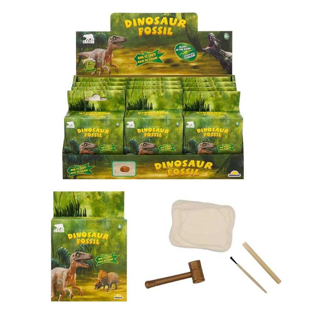 S00003202 RST-CRZ-KAZI SET FOSİL DİNOZOR 12D- SUN
