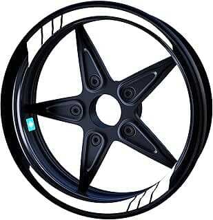 Çıar Extreme Floresa Beyaz Moto GP İç Jat Şeridi Sticker