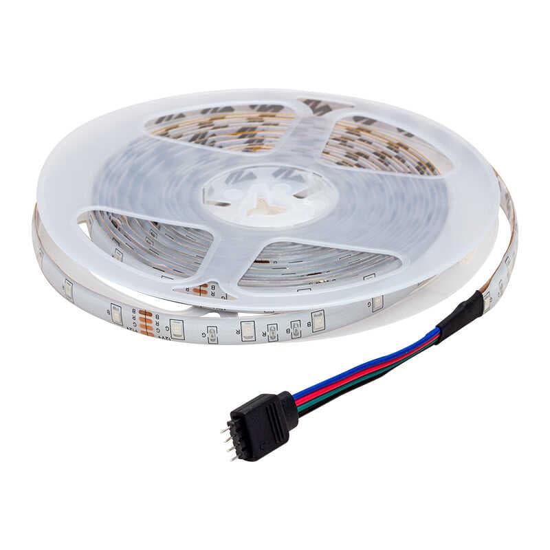 SİLİKONSUZ 5 METRE RGB ŞERİT LED ANİMASYON DEVRELİ + ADAPTÖR SET (4767)