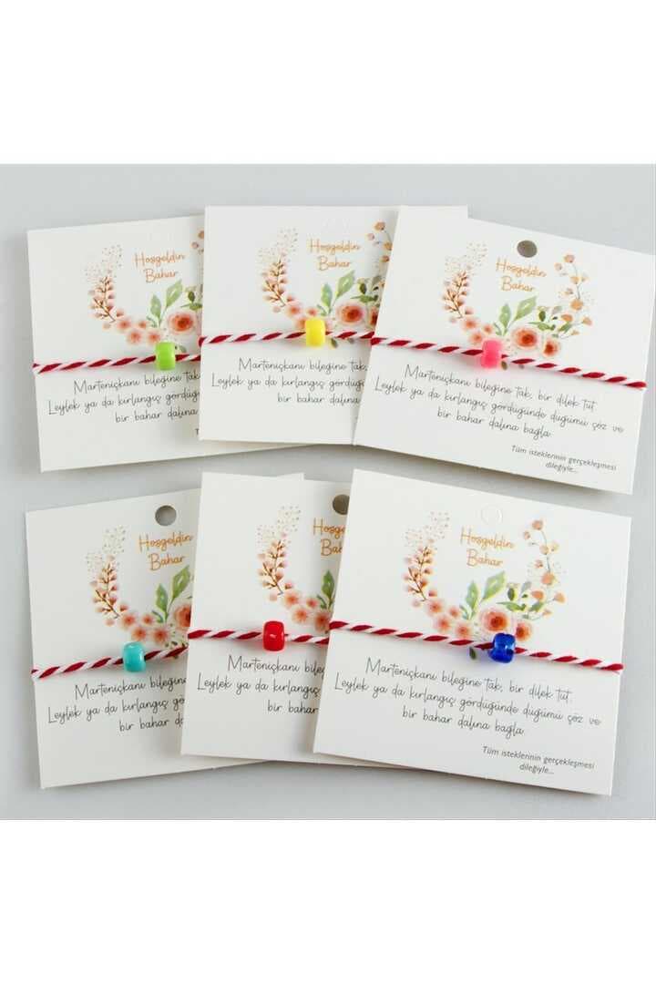 Renkli Boncuk Marteniçka Bileklik ( Toptan marteniçka bileklik)