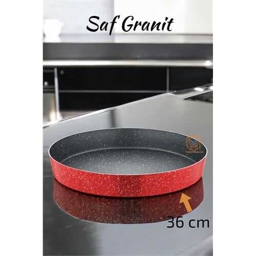 Turk Granit Fırın Tepsisi 36 Cm Çap Börek Tepsisi