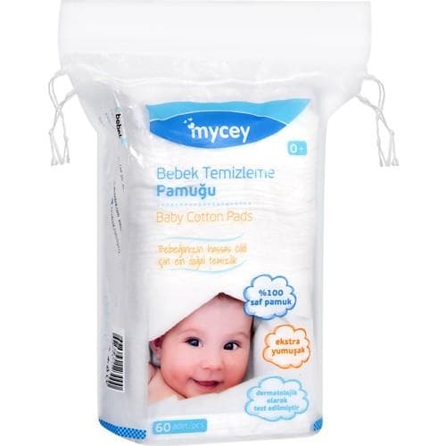 Mycey Bebek Temizleme Pamuğu X 6 adet