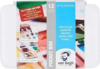VA GOGH SULUBOYA TABLET 12+3 SET (PLASTİK KUTU)