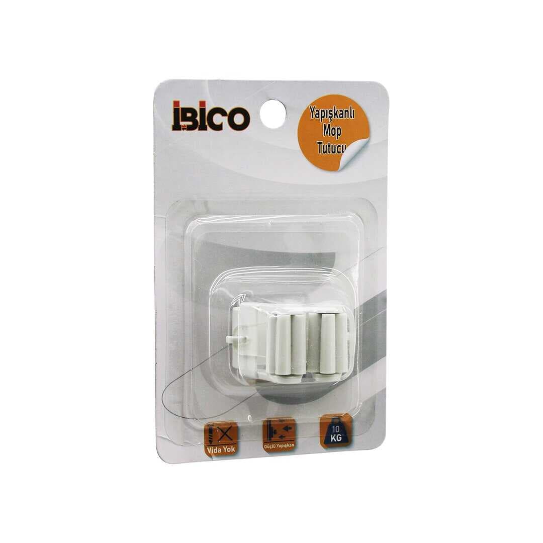 PLASTİK   MOP SAP TUTUCU - ASKI   YAPIŞKANLI MONTAJ= ŞEFFAF PVC PLAKA  10KG. TAŞIMA (5430)