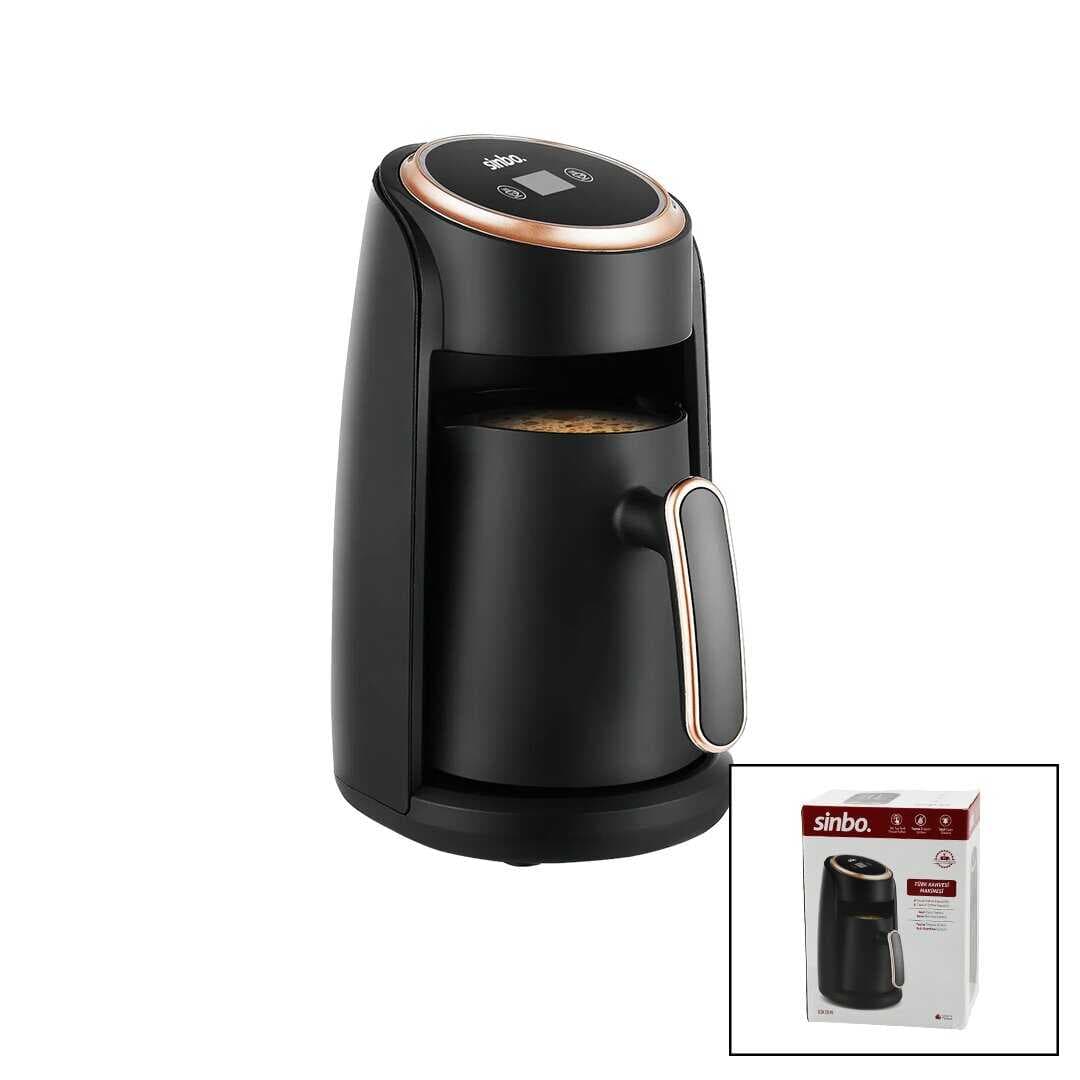 ELEKTRİKLİ TÜRK KAHVESİ MAKİNESİ 4 FİNCAN SESLİ UYARI - TAŞMA ÖNLEYİCİ SİSTEM SCM-2978 (5430)