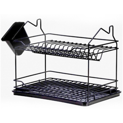 ,EVİM 2 KATLI TABAKLIK SİYAH (5430)