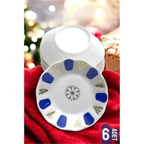 Turk Melamin Çay Tabağı 6 Adet Geleneksel Türk Çay Bardağı Altlığı